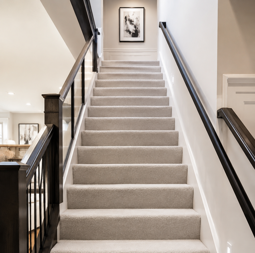 Carpet Fitting Service for stairs and landing
